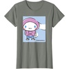 image:imageCinnamoroll Collection Streetwear Hoodie Print TShirtOlive Heather