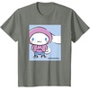 image:imageCinnamoroll Collection Streetwear Hoodie Print TShirtOlive Heather
