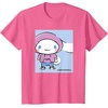 image:imageCinnamoroll Collection Streetwear Hoodie Print TShirtPink Heather