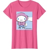 image:imageCinnamoroll Collection Streetwear Hoodie Print TShirtPink Heather