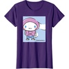 image:imageCinnamoroll Collection Streetwear Hoodie Print TShirtPurple