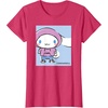 image:imageCinnamoroll Collection Streetwear Hoodie Print TShirtRed Heather