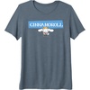 image:imageCinnamoroll Collection Streetwear Logo Premium Triblend TShirtSlate Grey