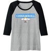image:imageCinnamoroll Collection Streetwear Logo Raglan Baseball TeeBlackAthletic Heather