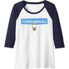 image:imageCinnamoroll Collection Streetwear Logo Raglan Baseball TeeNavy BlueWhite