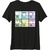 image:imageCinnamoroll Collection Streetwear Squares Premium Triblend TShirtBlack
