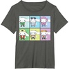 image:imageCinnamoroll Collection Streetwear Squares TShirtAsphalt Grey