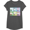 image:imageCinnamoroll Collection Streetwear Squares TShirtAsphalt Grey