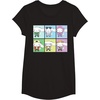 image:imageCinnamoroll Collection Streetwear Squares TShirtBlack
