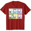 image:imageCinnamoroll Collection Streetwear Squares TShirtCranberry Red