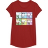 image:imageCinnamoroll Collection Streetwear Squares TShirtCranberry Red