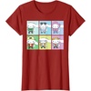 image:imageCinnamoroll Collection Streetwear Squares TShirtCranberry Red