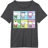 image:imageCinnamoroll Collection Streetwear Squares TShirtDark Heather Grey