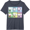 image:imageCinnamoroll Collection Streetwear Squares TShirtHeather Blue