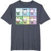 image:imageCinnamoroll Collection Streetwear Squares TShirtHeather Blue