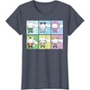 image:imageCinnamoroll Collection Streetwear Squares TShirtHeather Blue