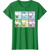 image:imageCinnamoroll Collection Streetwear Squares TShirtKelly Green