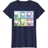 image:imageCinnamoroll Collection Streetwear Squares TShirtNavy Blue