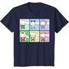 image:imageCinnamoroll Collection Streetwear Squares TShirtNavy Blue