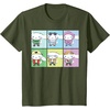 image:imageCinnamoroll Collection Streetwear Squares TShirtOlive Green