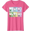 image:imageCinnamoroll Collection Streetwear Squares TShirtPink Heather