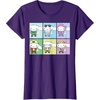 image:imageCinnamoroll Collection Streetwear Squares TShirtPurple