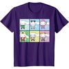 image:imageCinnamoroll Collection Streetwear Squares TShirtPurple