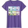image:imageCinnamoroll Collection Streetwear Squares TShirtPurple Heather