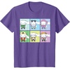 image:imageCinnamoroll Collection Streetwear Squares TShirtPurple Heather