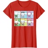 image:imageCinnamoroll Collection Streetwear Squares TShirtRed
