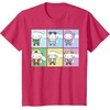 image:imageCinnamoroll Collection Streetwear Squares TShirtRed Heather