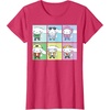 image:imageCinnamoroll Collection Streetwear Squares TShirtRed Heather