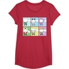 image:imageCinnamoroll Collection Streetwear Squares TShirtRed Heather
