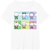 image:imageCinnamoroll Collection Streetwear Squares TShirtWhite