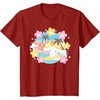 image:imageCinnanoroll Surfing TShirtCranberry Red
