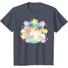 image:imageCinnanoroll Surfing TShirtHeather Blue
