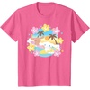 image:imageCinnanoroll Surfing TShirtPink Heather