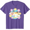 image:imageCinnanoroll Surfing TShirtPurple Heather