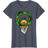 image:imageGudetama Christmas Wreath Shirt TShirtHeather Blue
