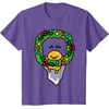 image:imageGudetama Christmas Wreath Shirt TShirtPurple Heather