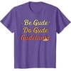 image:imageGudetama The Lazy Egg Be Gude Do Gude Be Good Do Good TShirtPurple Heather