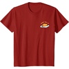 image:imageGudetama The Lazy Egg Sunny Side Up Tee Shirt TShirtCranberry Red