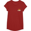 image:imageGudetama The Lazy Egg Sunny Side Up Tee Shirt TShirtCranberry Red