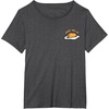 image:imageGudetama The Lazy Egg Sunny Side Up Tee Shirt TShirtDark Heather Grey