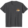 image:imageGudetama The Lazy Egg Sunny Side Up Tee Shirt TShirtDark Heather Grey