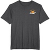 image:imageGudetama The Lazy Egg Sunny Side Up Tee Shirt TShirtDark Heather Grey