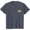 image:imageGudetama The Lazy Egg Sunny Side Up Tee Shirt TShirtHeather Blue