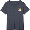 image:imageGudetama The Lazy Egg Sunny Side Up Tee Shirt TShirtHeather Blue