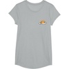 image:imageGudetama The Lazy Egg Sunny Side Up Tee Shirt TShirtHeather Grey