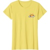 image:imageGudetama The Lazy Egg Sunny Side Up Tee Shirt TShirtLemon Yellow